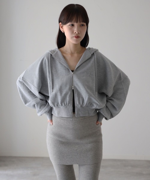 model：164cm. 着用サイズ：FREE