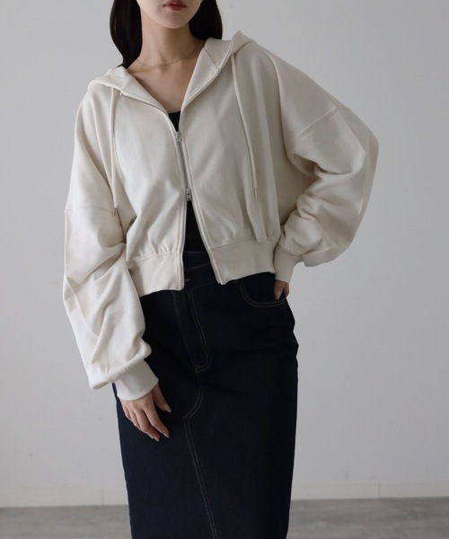 model：164cm. 着用サイズ：FREE