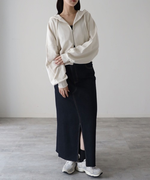 model：164cm. 着用サイズ：FREE