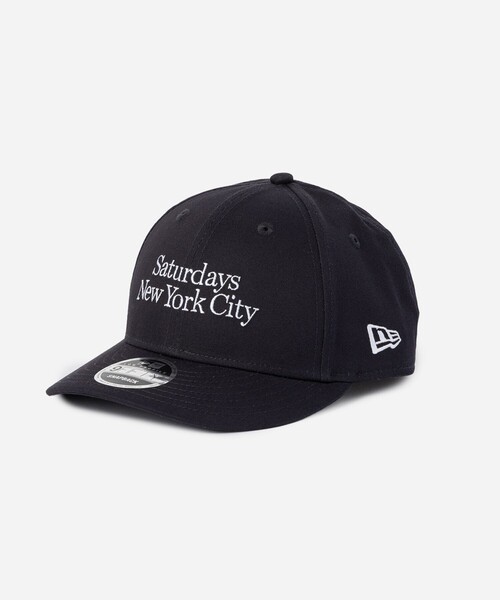 NEW ERA(ニューエラ)の「New Era(R)x Saturdays NYC "Miller" Logo Cap(キャップ・メンズ・ネイビー/ブラック・FREE)」の2枚目の写真