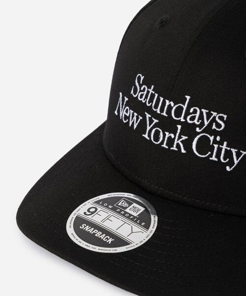 NEW ERA(ニューエラ)の「New Era(R)x Saturdays NYC "Miller" Logo Cap(キャップ・メンズ・ネイビー/ブラック・FREE)」の13枚目の写真