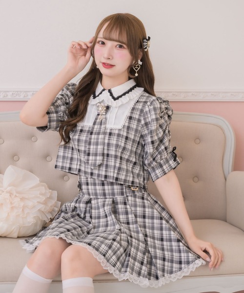 ROJITA(ロジータ)の「ネクタイセットアップ(セットアップ・レディース・ブラック/ピンク/グレー・FREE)」の18枚目の写真