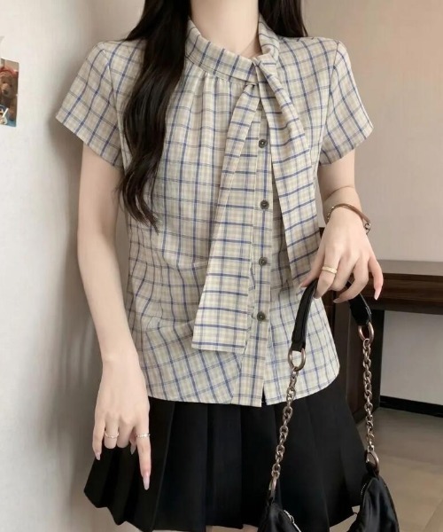 semplice（センプリチェ）の「ブラウス（シャツ/ブラウス・レディース・ホワイト・F）」の9枚目の写真
