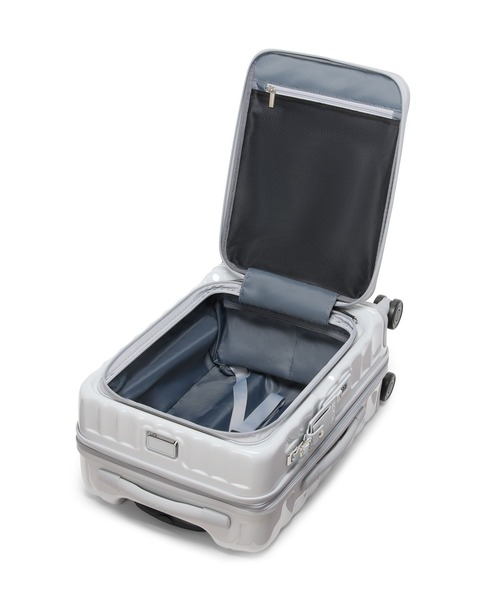 TUMI(トゥミ)の「19 DEGREE フロント・アクセス・エクスパンダブル・キャリーオン スーツケース(機内持ち込みサイズ) 1泊~3泊程度(スーツケース/キャリーバッグ・レディース・ライトグレー・FREE)」の3枚目の写真