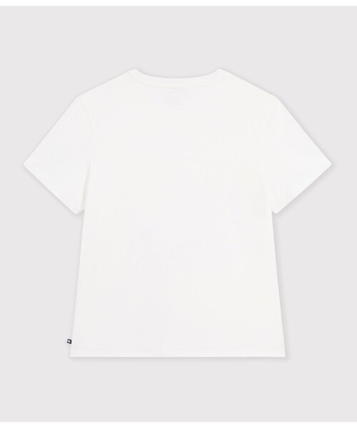 PETIT BATEAU(プチバトー)の「プリント半袖Tシャツ(Tシャツ/カットソー・レディース・オフホワイト・LARGE/MEDIUM/X-SMALL/SMALL)」の2枚目の写真