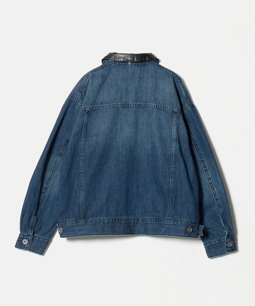 A DAY IN THE LIFE UNITED ARROWS(アデイインザライフユナイテッドアローズ)の「コットン デニムジャケット 2WAY <A DAY IN THE LIFE>(デニムジャケット・レディース・ブラック/ダークブラウン/ロイヤルブルー・FREE)」の6枚目の写真