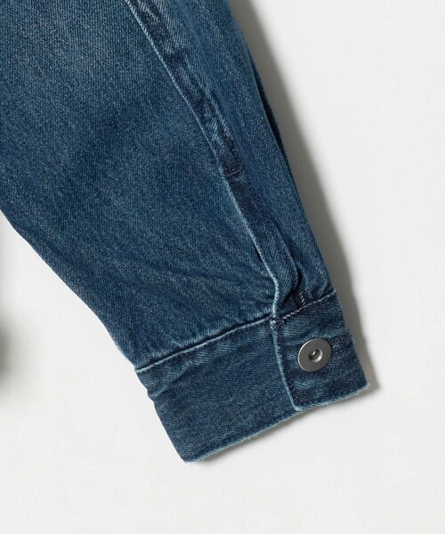 A DAY IN THE LIFE UNITED ARROWS(アデイインザライフユナイテッドアローズ)の「コットン デニムジャケット 2WAY <A DAY IN THE LIFE>(デニムジャケット・レディース・ブラック/ダークブラウン/ロイヤルブルー・FREE)」の9枚目の写真