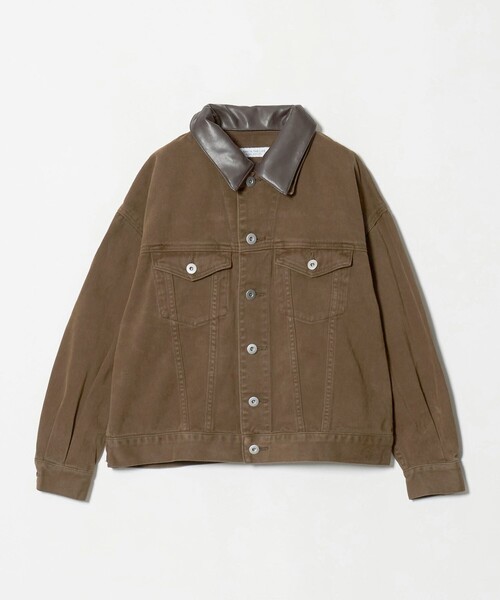A DAY IN THE LIFE UNITED ARROWS(アデイインザライフユナイテッドアローズ)の「コットン デニムジャケット 2WAY <A DAY IN THE LIFE>(デニムジャケット・レディース・ブラック/ダークブラウン/ロイヤルブルー・FREE)」の21枚目の写真