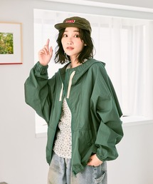 コットンナイロンBOYSシルエットパーカー