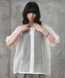 Confirm（コンファーム）の「スパンコール メッシュシャツ ユニセックス（ニット/セーター）」