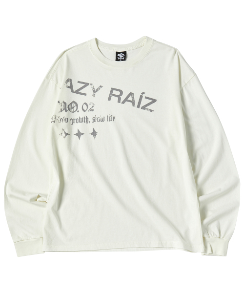 TRAVEL(トラベル)の「レイジライジフェイデッドピグメントロングスリーブクリーム(Tシャツ/カットソー・メンズ・その他・SMALL/MEDIUM/LARGE)」の2枚目の写真