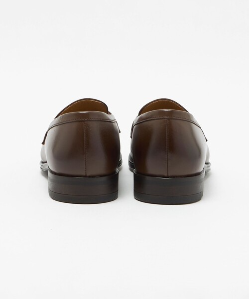 A DAY IN THE LIFE UNITED ARROWS(アデイインザライフユナイテッドアローズ)の「スムース レザー ローファー-撥水-<A DAY IN THE LIFE>(ローファー・メンズ・ブラウン系/ブラック・9/8h/8/7h)」の6枚目の写真