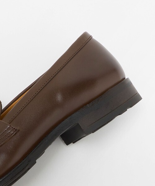 A DAY IN THE LIFE UNITED ARROWS(アデイインザライフユナイテッドアローズ)の「スムース レザー ローファー-撥水-<A DAY IN THE LIFE>(ローファー・メンズ・ブラウン系/ブラック・9/8h/8/7h)」の10枚目の写真