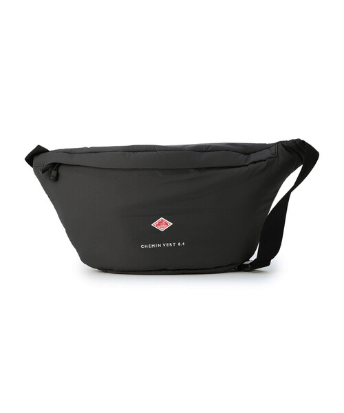 DANTON(ダントン)の「CHEMIN VERT 8.4 - Polyester Taffeta Sling Bag(ボディバッグ/ウエストポーチ・レディース・グレー/ライトグリーン/マスタード/ブラック/アイボリー・-)」の3枚目の写真
