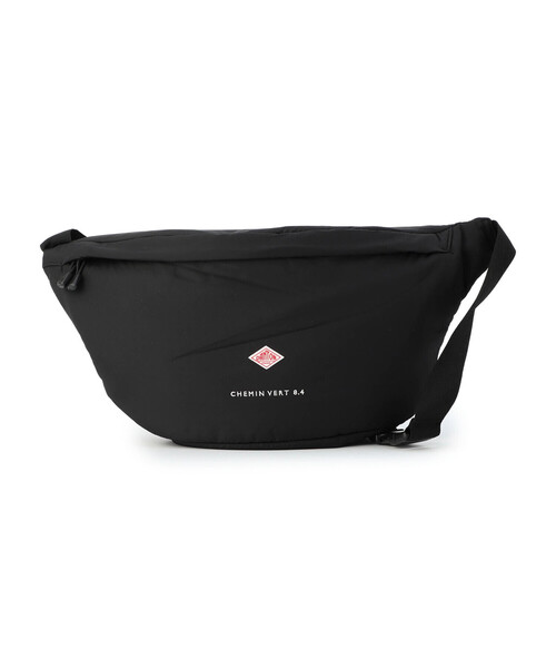 DANTON(ダントン)の「CHEMIN VERT 8.4 - Polyester Taffeta Sling Bag(ボディバッグ/ウエストポーチ・レディース・グレー/ライトグリーン/マスタード/ブラック/アイボリー・-)」の2枚目の写真