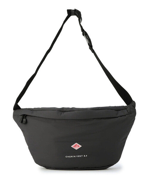 DANTON(ダントン)の「CHEMIN VERT 8.4 - Polyester Taffeta Sling Bag(ボディバッグ/ウエストポーチ・レディース・グレー/ライトグリーン/マスタード/ブラック/アイボリー・-)」の11枚目の写真