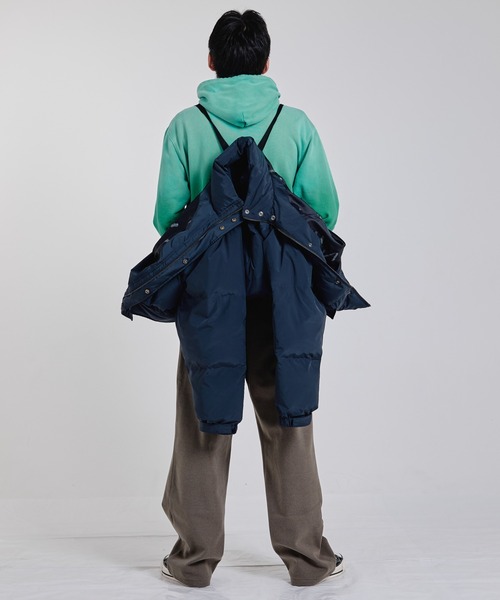 EFFECTEN(エフェクテン)の「【EFFECTEN】Fiber down jacket (wps)(ダウンジャケット/コート・メンズ・チャコールグレー・MEDIUM/LARGE)」の2枚目の写真