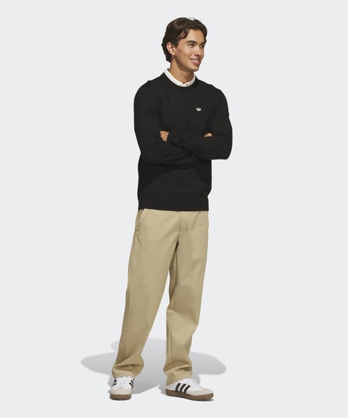 adidas（アディダス）の「オリジナルス カシミヤ セーター【adidas Golf/アディダスゴルフ】（ニット/セーター・メンズ・ブラック・X-LARGE/MEDIUM/LARGE/XX-LARGE）」の5枚目の写真