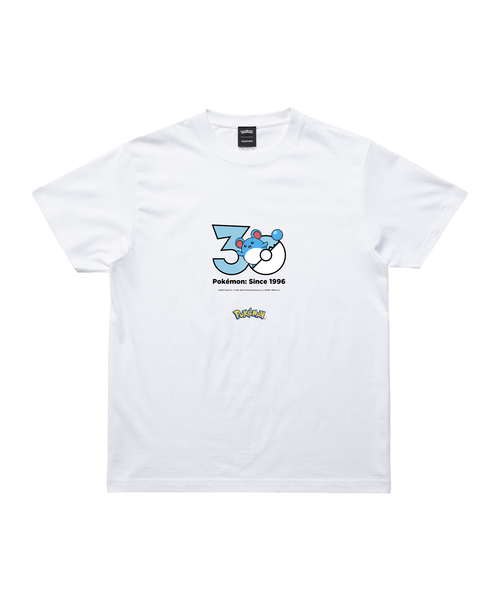ZOZOSPOT(ゾゾスポット)の「Pokemon 30th Anniversary 1025 T-shirt 「マリル」(Tシャツ/カットソー・レディース・ホワイト・SMALL/MEDIUM/LARGE/X-LARGE/XX-LARGE/XXX-LARGE/100cm/110cm/120cm/130cm/140cm/150cm/160cm)」の1枚目の写真