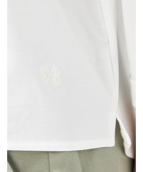 McGREGOR（マックレガー）の「ﾌﾛﾝﾄﾀｯｸﾌﾞﾗｳｽ（Tシャツ/カットソー・レディース・ブルー系その他2/アイボリー・M/L）」の16枚目の写真