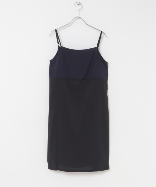 URBAN RESEARCH ROSSO WOMEN(アーバンリサーチ ロッソ)の「ヴィンテージサテンテントワンピース(ワンピース・レディース・ベージュ系その他/ネイビー/ブラウン・FREE)」の11枚目の写真