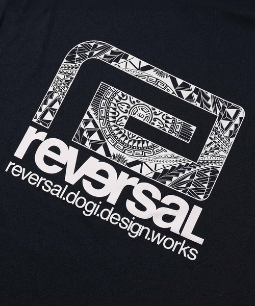 reversal.dogi.design.works(リバーサル・ドーギ・デザイン・ワークス)の「<reversal/リバーサル>WRF BIGMARK TRIBE DRY SLEEVELESS(Tシャツ/カットソー・メンズ・ネイビー/ブラック/ブルー/グレー・S/M/L/XL/2XL)」の15枚目の写真