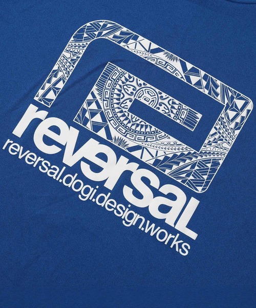 reversal.dogi.design.works(リバーサル・ドーギ・デザイン・ワークス)の「<reversal/リバーサル>WRF BIGMARK TRIBE DRY SLEEVELESS(Tシャツ/カットソー・メンズ・ネイビー/ブラック/ブルー/グレー・S/M/L/XL/2XL)」の10枚目の写真