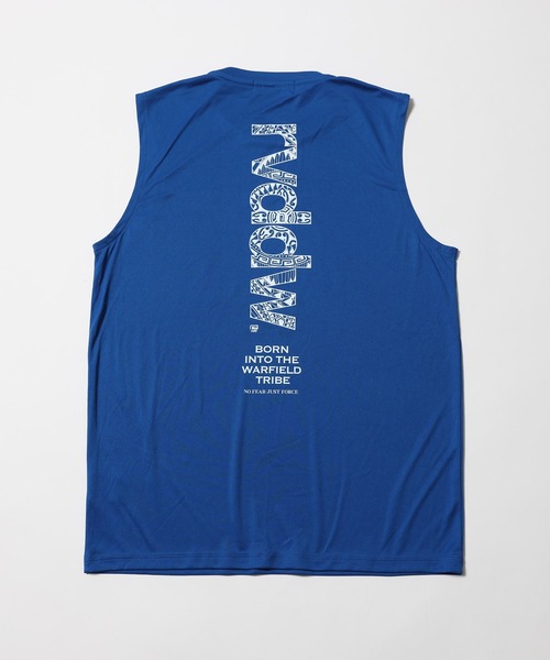 reversal.dogi.design.works(リバーサル・ドーギ・デザイン・ワークス)の「<reversal/リバーサル>WRF BIGMARK TRIBE DRY SLEEVELESS(Tシャツ/カットソー・メンズ・ネイビー/ブラック/ブルー/グレー・S/M/L/XL/2XL)」の9枚目の写真
