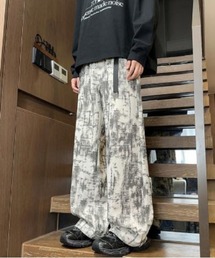 DSニュアンス総柄バギーパンツ