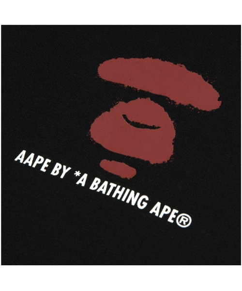 AAPE BY A BATHING APE(エーエイプバイアベイシングエイプ)の「AAPE BASIC PULLOVER HOODIE(パーカー・メンズ・ブラック/アイボリー・X-LARGE/SMALL/MEDIUM/LARGE/XX-LARGE/X-SMALL)」の7枚目の写真