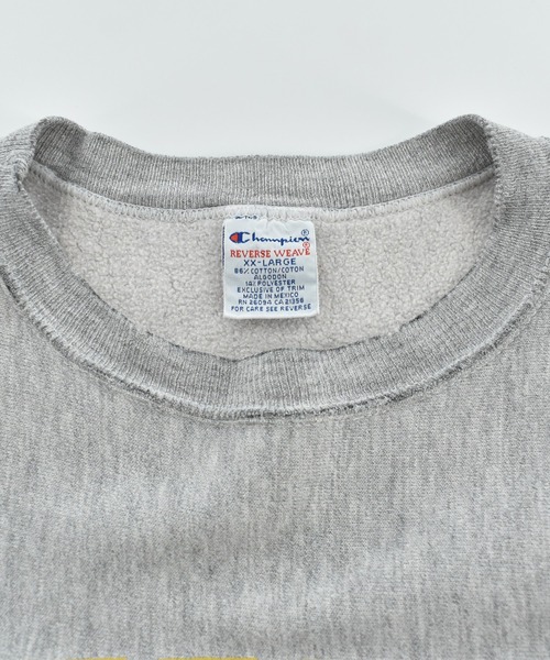 Champion(チャンピオン)の「【USED】90's Champion "NOTRE DAME" リバースウィーブ スウェット(スウェット・メンズ・グレー・XX-LARGE)」の6枚目の写真