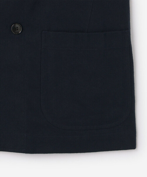 Bshop(ビショップ)の「CHEMISE D'ADAM | 〈別注〉SHIRT JACKET WOMEN(テーラードジャケット・レディース・ネイビー・36)」の6枚目の写真