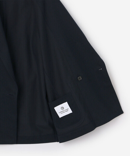 Bshop(ビショップ)の「CHEMISE D'ADAM | 〈別注〉SHIRT JACKET WOMEN(テーラードジャケット・レディース・ネイビー・36)」の7枚目の写真