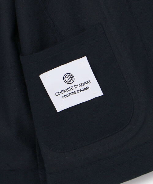 Bshop(ビショップ)の「CHEMISE D'ADAM | 〈別注〉SHIRT JACKET WOMEN(テーラードジャケット・レディース・ネイビー・36)」の8枚目の写真