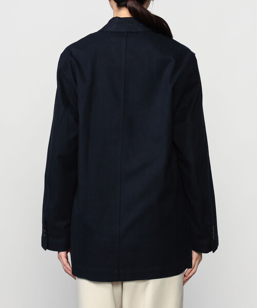 Bshop(ビショップ)の「CHEMISE D'ADAM | 〈別注〉SHIRT JACKET WOMEN(テーラードジャケット・レディース・ネイビー・36)」の12枚目の写真