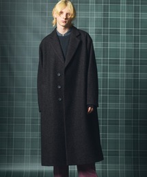 《UNISEX》【Italian Dead Stock Fabric】プライムオーバーチェスターフィールドコート/Prime-Over Chesterfield Coat【MAISON SPECIAL/メゾンスペシャル】