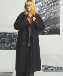 《UNISEX》【Italian Dead Stock Fabric】プライムオーバーチェスターフィールドコート/Prime-Over Chesterfield Coat【MAISON SPECIAL/メゾンスペシャル】
