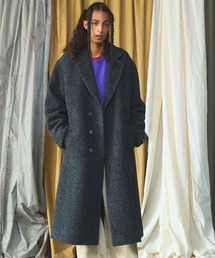 《UNISEX》【Italian Dead Stock Fabric】プライムオーバーチェスターフィールドコート/Prime-Over Chesterfield Coat【MAISON SPECIAL/メゾンスペシャル】