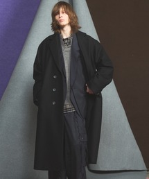 《UNISEX》【Italian Dead Stock Fabric】プライムオーバーチェスターフィールドコート/Prime-Over Chesterfield Coat【MAISON SPECIAL/メゾンスペシャル】