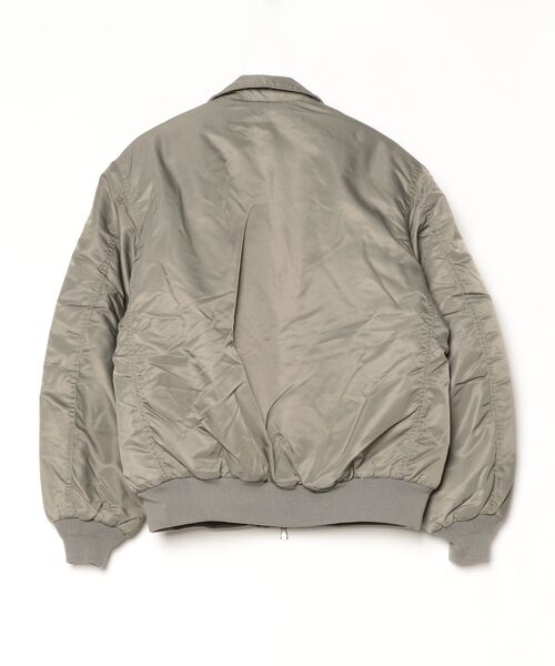 Mc McGREGOR(エムシーマックレガー)の「【Mc McGREGOR】Flight Jacket(MA-1・メンズ・モスグリーン/ネイビー・L/M)」の3枚目の写真