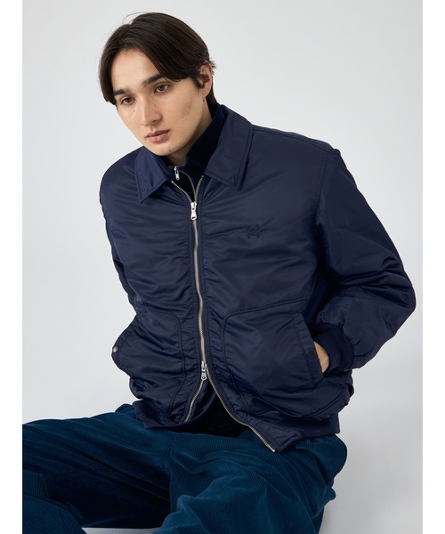 Mc McGREGOR(エムシーマックレガー)の「【Mc McGREGOR】Flight Jacket(MA-1・メンズ・モスグリーン/ネイビー・L/M)」の6枚目の写真
