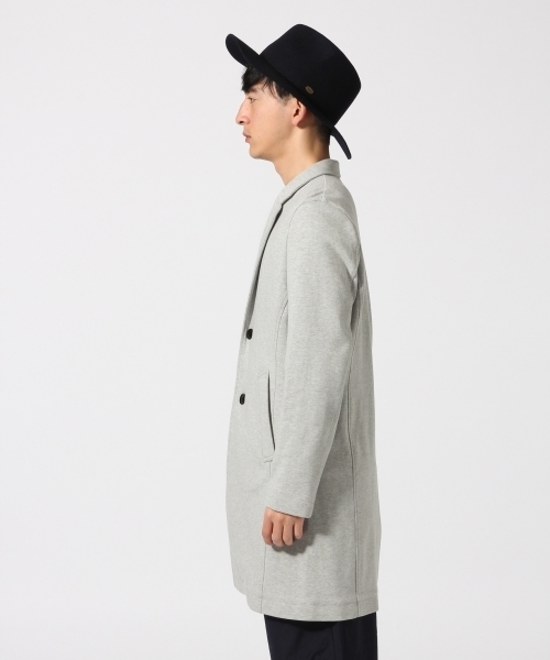 RAGEBLUE(レイジブルー)の「ポンチチェスターコート/718697(チェスターコート・メンズ・ベージュ/グレー/ネイビー・LARGE/MEDIUM)」の4枚目の写真