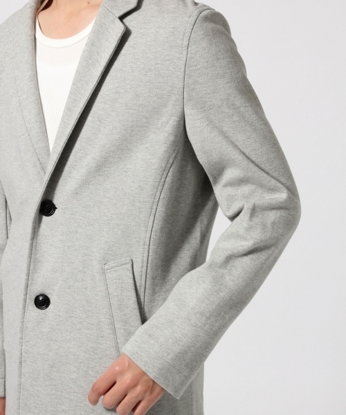 RAGEBLUE(レイジブルー)の「ポンチチェスターコート/718697(チェスターコート・メンズ・ベージュ/グレー/ネイビー・LARGE/MEDIUM)」の7枚目の写真