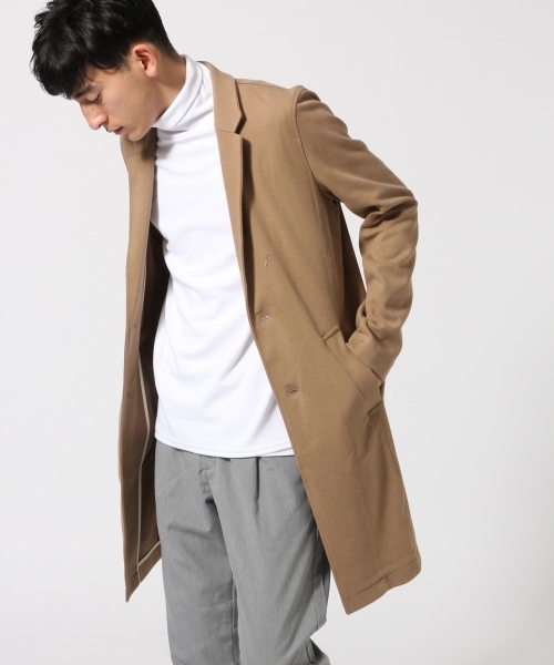 RAGEBLUE(レイジブルー)の「ポンチチェスターコート/718697(チェスターコート・メンズ・ベージュ/グレー/ネイビー・LARGE/MEDIUM)」の12枚目の写真