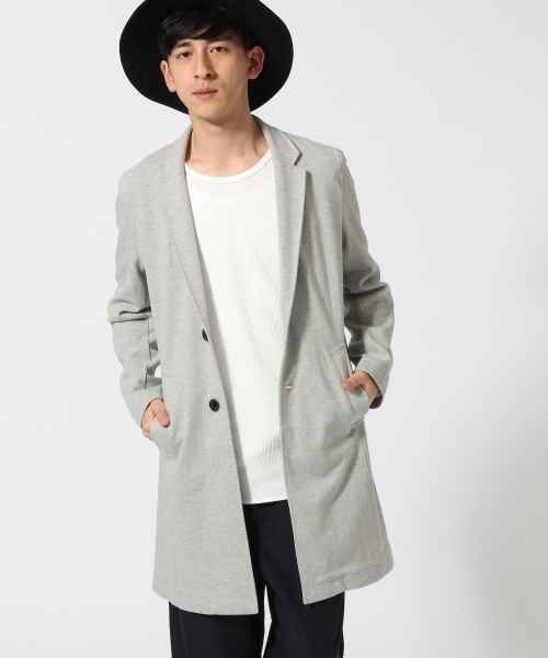 RAGEBLUE(レイジブルー)の「ポンチチェスターコート/718697(チェスターコート・メンズ・ベージュ/グレー/ネイビー・LARGE/MEDIUM)」の13枚目の写真