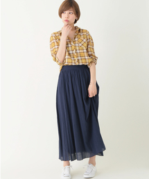 earth music&ecology | 【2016Summer】ヨウリュウマキシスカート(スカート)