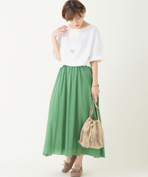 earth music&ecology | 【2016Summer】ヨウリュウマキシスカート(スカート)