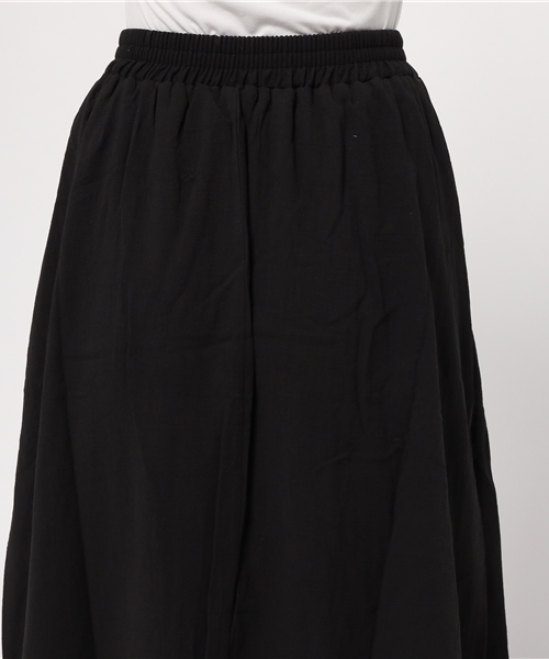 earth music&ecology（アースミュージックアンドエコロジー）の「【2016Summer】ヨウリュウマキシスカート（スカート・レディース・ホワイト/グリーン/ネイビー/ブラック・FREE）」の9枚目の写真