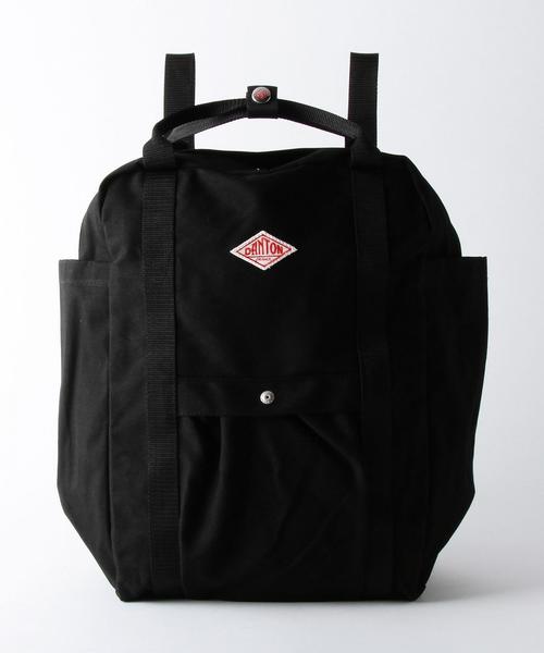 DANTON（ダントン）の「[ダントン]DANTON CB 2WAY CVS BP バックパック（バックパック/リュック・レディース・ブラック/ダークグレー/ベージュ/ネイビー・FREE）」の7枚目の写真