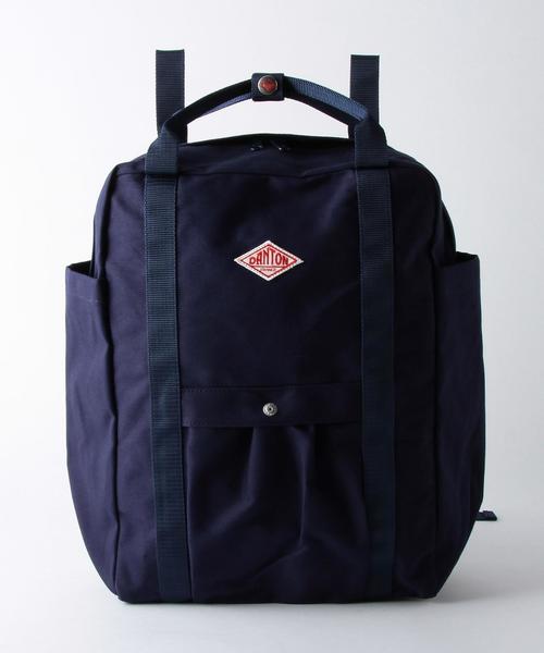 DANTON（ダントン）の「[ダントン]DANTON CB 2WAY CVS BP バックパック（バックパック/リュック・レディース・ブラック/ダークグレー/ベージュ/ネイビー・FREE）」の8枚目の写真